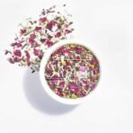 The Indian Chai - Hibiscus Floral Tea 100g with Chamomile, Calendula, Rose, Peppermint etc, Supports Immunity, Heart and Digestive Health, Supports Weight Loss - Fast UK Delivery - Image 4