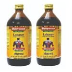 Baidyanath Lohasav I Anaemia Syrup I 450 ml (Pack of 2) - Fast UK Delivery