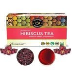 TEACURRY Hibiscus Flower Tea - 25 Tea Bags | Helps with Heart Health, boosts liver health | Hibiscus Tea For Skin | Hibiscus Tea Petals - Fast Shipping to USA & Canada - Image 2