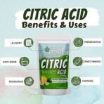 Bliss of Earth Citric Acid Powder For Food & Plants, Anhydrous Lemon Salt For Cleaning Purpose, 113gm - Fast UK Delivery - Image 4