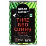 Urban Platter Thai Red Curry Base, 400ml (A Fusion of Aromatic Thai Herbs & Spices with Coconut Milk, Instantly Ready to Eat in 5 mins, Just add Proteins or Veggies) - Fast UK Delivery - Image 2