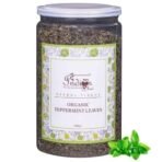 The Indian Chai Organic Peppermint Tea Loose Leaves Herbal Tea In Airtight Jar 100 Gram (Pack Of 1) - Fast UK Delivery - Image 2