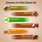 Panchvati Herbals Acne Cream 10 gm, & Coffee & Cinnamon Shower gel for Men & Women 300 ml,help for pimples Keeps moisturized, nourished and hydrated Suitable for all skin types - Image 7