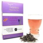 Tassyam Green Tea, Lavender Hibiscus, 50 Grams | Luxury Box - Loose LeaF - Fast UK Delivery - Image 2