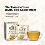 Charak Kofol Instant Kadha Ayurvedic Sip for quick relief from cough & cold Traditional Ayurveda's Soothing Remedy - each pach contains 3 sip (Pack of 2) - Fast UK Delivery - Image 7