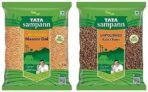 Tata Sampann Masoor,1 kg & Tata Sampann Unpolished Kala Chana, 1 kg - Fast UK Delivery - Image 2