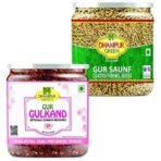 Dhampurgreen Mukhwas Gur Saunf & Gur Gulkand, 750 grams - Fast UK Delivery - Image 2