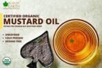 Bliss of Earth 2x500ML Certified Organic Mustard Oil For Cooking & Hair, Cold Pressed, Hexane Free (Pet bottle) Pack Of 2 - Fast UK Delivery - Image 4