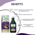 CURA AYURVEDIC NEEM KARELA JAMUN JUICE II Neem Karela & Jamun Blend II Maintains Healthy Blood Sugar Level II 500 ml - Fast UK Delivery - Image 4