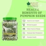 Bliss of Earth Dehulled Pumpkin Seeds 600gm For Eating & Weight Loss, Naturally Organic Superfood - Fast UK Delivery - Image 4