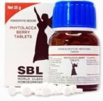 SBL Phytolacca Berry Tablets - 25 GM |Pack Of 2| - Fast UK Delivery - Image 2