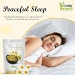 Holy Natural Chamomile Flower - 100 GM | Herbal Tea Good For Sleep, Stress Relief & Calming Effect - Fast UK Delivery - Image 6