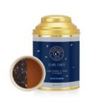 Dancing Leaf Earl Grey| Black Tea, Bergamot & Cornflower Petals | Black Tea Blend | Loose Leaf Tin (75 GMS) - Fast Shipping to USA & Canada