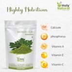 Holy Natural - The Wonder of World Papaya Leaf Powder - 250 GM - Image 6