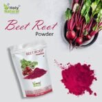 Holy Natural Beet Root Powder - 100 Gm | Rich in Vitamins & Minerals | Make it Smoothies, Juice, candy, Cakes | Also use in Cosmetic products - Fast UK Delivery - Image 4