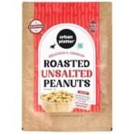 Urban Platter Roasted Unsalted Peanuts, 1Kg [Grade A Peanuts, Groundnut, Singdana, Skin Removed, Vacuum Packed, Fresh, Product of Bharuch] - Fast UK Delivery - Image 2