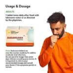 Kerala Ayurveda Sudarsana Tablet | Relieves Viral Infections | Eases High Temperature, Chills, and Cold | Relieves Headache, Sore Throat, and Cold | Ayurvedic Anti-viral Tablets| No Artificial Flavors| 100% Ayurvedic |With Kirathatiktha, Musta, Patmaka, Murva, and Kutaja | - Fast UK Delivery - Image 5