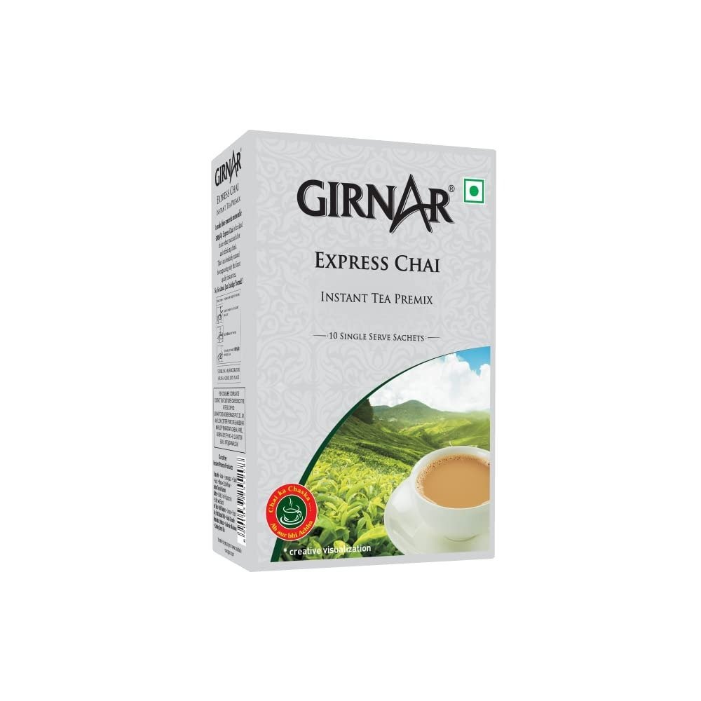 uk51aPAnHoz6L-1.jpg Girnar Instant Premix Express Chai (10 Sachets) - Fast UK Delivery - Image 1