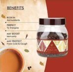 Octavius|Masala Chai -250 Gm Jar (Pack Of 2)|100% Natural Spices|Black Tea|Kadak Chai Patti|Premium & Refreshing Spiced Tea|Masala Chai Patti|Ayurvedic Herbs|Vedic Tea -(2 X 250 Gm Jar) - Loose Leaves - Fast UK Delivery - Image 6