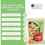 Bliss of Earth 1kg Turkish Hazelnuts, Raw & Dehulled, Healthy & Tasty For Eating - Fast UK Delivery - Image 3