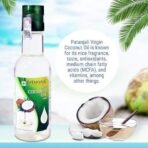 Patanjali Pure Virgin Coconut Oil for Hair or Skin Care, Cold Pressed Natural Oil - 250 ML - Fast UK Delivery - Image 5
