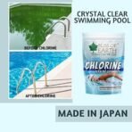 Bliss of Earth Japanese Chlorine Powder for Pool, Clean & Clear Swimming Pool, Kills Bacteria & Stops Algae, Pool Disinfectant Granular Chlorine, 453g - Fast UK Delivery - Image 4