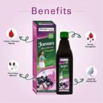 Herbal Canada Jamun Vinegar 500 ml | Natural Detoxifier & Improves Metabolism and Appetite | 100% Natural (Pack of 5) - Fast UK Delivery - Image 3