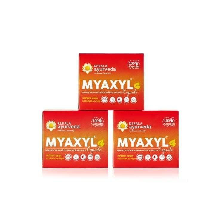 uk51ckAOVKUaL-1.jpg Kerala Ayurveda Myaxyl - 100 Capsules (Pack of 3) - Fast UK Delivery - Image 1