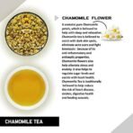 TEACURRY Chamomile Tea (30 Tea Bags, 1 Month Pack) - Pure Chamomile Tea For Sleep, Relaxation and Calmness | NON-GMO Caffeine Free Chamomile Tea - Fast Shipping to USA & Canada - Image 3