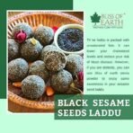 Bliss of Earth 500gm unhulled Black Sesame Seeds, Kaale Til, Fresh & Organic Fully Fiber Rich Great for Cooking & Baking - Fast UK Delivery - Image 5