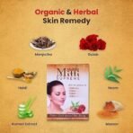 Multani Mitti Supreme Face Pack Powder With Goodness Of Aloe Vera, Gulab, Haldi & Neem | Bentonite Clay For Face Mask, Hair Mask, Face Powder Women | 100 Gm - Fast UK Delivery - Image 6