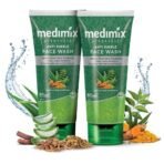 Medimix Ayurvedic Anti Pimple Face Wash 100ml (Combo pack of 2) | With Neem, Aloe Vera, and Turmeric | Helps reduce & prevent pimples | Natural | Herbal | Paraben-free | Soap-free | SLES-Free - Fast UK Delivery - Image 2