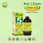 BASIC AYURVEDA Basic 5 Green Panch Ras (Juice) 1000 Ml | - Fast UK Delivery - Image 5