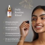 Kerala Ayurveda Kumkumadi Face Oil - 30 ml | Complete Radiance Solution for Glowing Skin | Helps Reduce Wrinkles, Pigmentation & Dark Spots | Anti-Ageing For All Skin Types | Ideal for Gua Sha Massage - Image 4