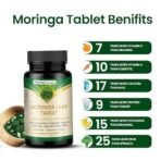 Herbal Canada Organic Moringa Leaf Tablets | Energize, Boost Immunity | Enhance Wellness with 120 Vegan Tablets | Non-GMO & Gluten-Free - Fast UK Delivery - Image 5