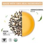 Teabox Organic Ashwagandha Green Tea 50 Teabags & Teabox Organic Rose Green Tea 25 Teabags - Fast UK Delivery - Image 4