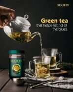 Society Premium Green Tea | Rich In Antioxidants | Refreshing And Energizing | All Natural Flavour | 250Gram Jar | Pack Of 3 - Fast Shipping to USA & Canada - Image 6