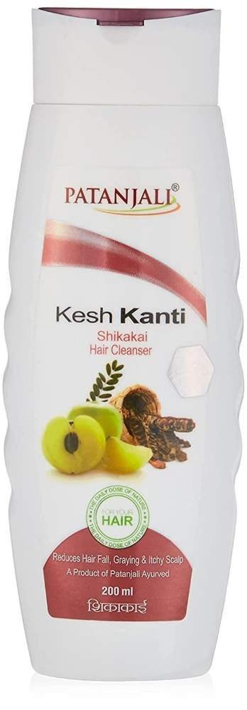 uk51ec12MrOS.jpg Patanjali Kesh Kanti Shikakai Hair Cleanser, 200ml - Fast UK Delivery - Image 1