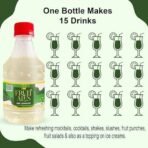Dhampurgreen Mint Lemonade Mocktail Cocktail Syrup, 300ml | Makes 10-12 Drinks Each Bottle| Pour Add Stir & Sip Syrup | Non Alcoholic Beverage - Fast UK Delivery - Image 7