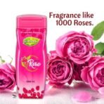 Girnar Rose Talcum Powder | Sensual Sweet Smell, Soft & Refreshing | 300gm - Fast UK Delivery - Image 3