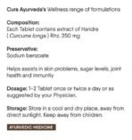 Cura Ayurveda Haridra 100% Natural Ayurvedic Joint Health Tablets | Support for Skin, Heart, and Diabetes | Pain Relief | Immune System Booster - 60 Tablets Pack - Fast UK Delivery - Image 7