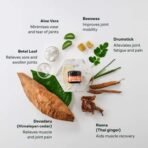 KERALA ayurveda Myaxyl Ayurvedic Pain Relief Cream 20g | Powerful Dual Action Formula: Immediate & Long-Term Pain Relief from Joint, Muscle, & Back Pain, Sprains, Sports injuries | Travel-friendly pack - Fast UK Delivery - Image 6