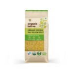 Organic Tattva, Moong Dal Yellow Split, 1kg | Rich in Protein | Naturally Gluten Free | Unpolished Dal | Pesticide and Chemical Free | Pack of 1 - Fast UK Delivery