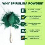 Urban Platter Pure Spirulina Powder, 300g [All-Natural and Mineral-Rich Detoxifying Supplement] - Fast UK Delivery - Image 6