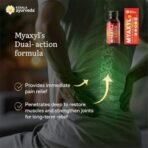 Kerala Ayurveda Myaxyl Ayurvedic Pain Relief Oil - 60 ml | Instant & Long-Term Pain Relief from Joint, Muscle, & Back Pain, Sprains, Sports injuries | Helps Ease Arthritis Pain (Pack of 2) - Fast UK Delivery - Image 3