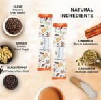 Octavius |Indian Masala Premix Tea-10 Pouches (Pack Of 2)|Gift Tin Pack|Readymade Tea Mix|Ready Tea| Tea Powder|Instant Tea|Tea Premix|1 Minute Tea-(15Gm X 20 Sachets),300 Grams, Chai Tea - Fast UK Delivery - Image 4