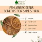 Bliss of Earth Certified Organic 200gm Fenugreek seed (Sabut Methi Dana) spices and masala For | hair grow | Boosting metabolism & Immunity | Weight Loss | Healthy cooking - Fast UK Delivery - Image 6