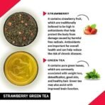 TEACURRY Strawberry Green Tea (1 Month Pack, 30 Tea Bags) - Sweet Flavour of Strawberry | Immune With Vitamin-C | Made with Pure Leaf & Natural Ingredients - Fast Shipping to USA & Canada - Image 3
