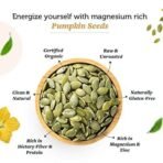Neuherbs Raw Unroasted Pumpkin Seeds For Immunity Booster | Superfood Seeds For Eating | Fibre Rich Dry Seeds - 1 kg - Fast UK Delivery - Image 4