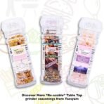 Tassyam White Pepper 60g Grinder Bottle - Fast UK Delivery - Image 7